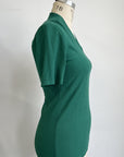 RESALE - Envie Blouse  - Evergreen Rib - XS