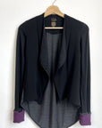 REVENTE - Chandail cardigan - TP - Noir/anthracite