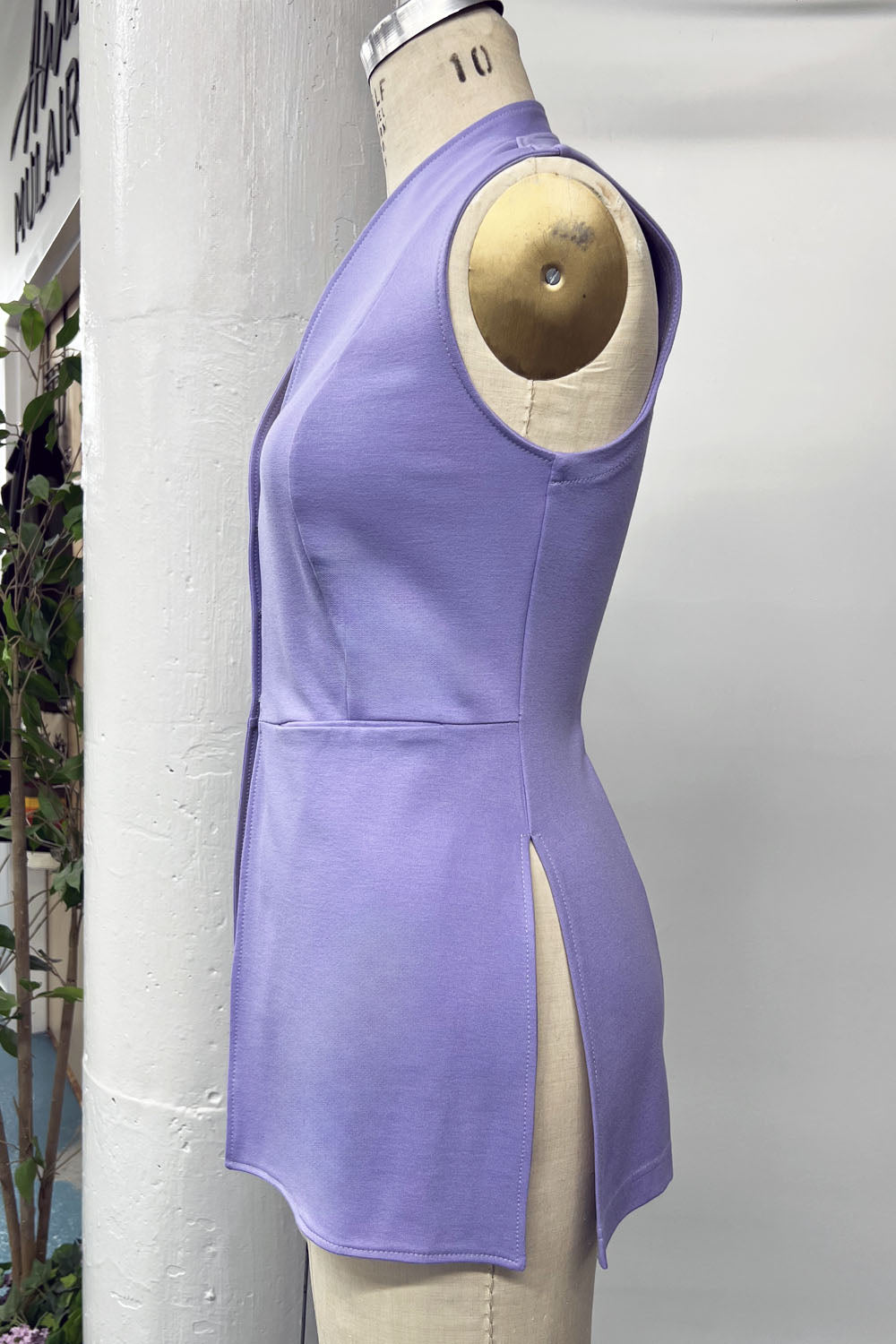 RESALE - Lexi Vest Top - XS - Lavender - RE514