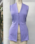 RESALE - Lexi Vest Top - XS - Lavender - RE514
