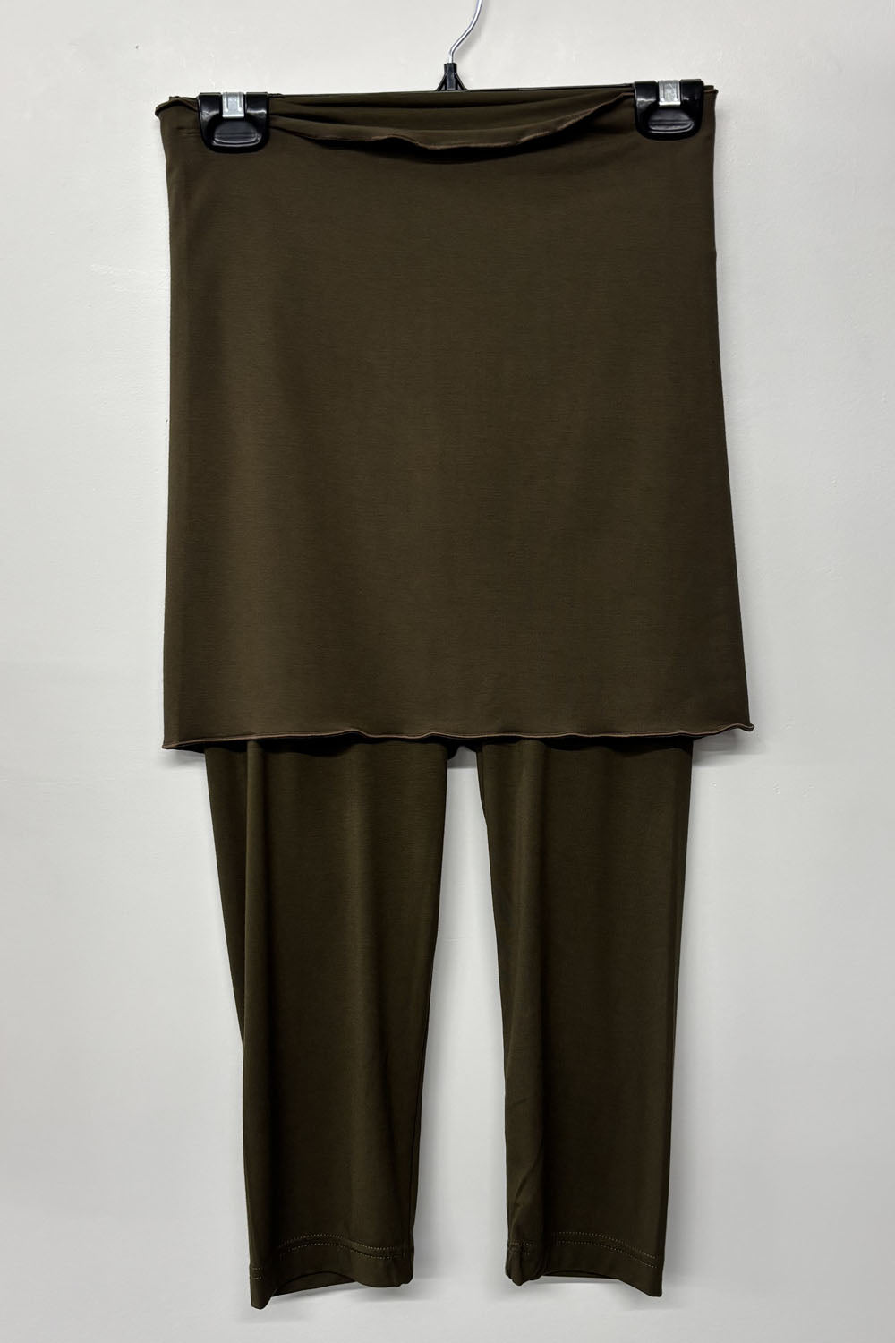 RESALE - All Season Crop Leggings Set - M - Olive- RE551