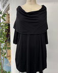 RESALE - Danielle Tunic Black - L - RE561