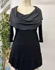 RESALE - Danielle Tunic - Black/Charcoal - M - RE596