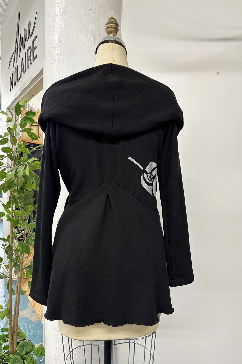 RESALE - Heritage Hooded Jacket - Black - L - RE602