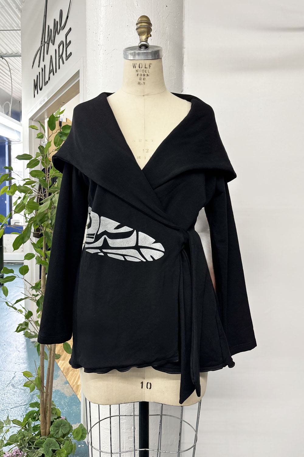 RESALE - Heritage Hooded Jacket - Black - L - RE602