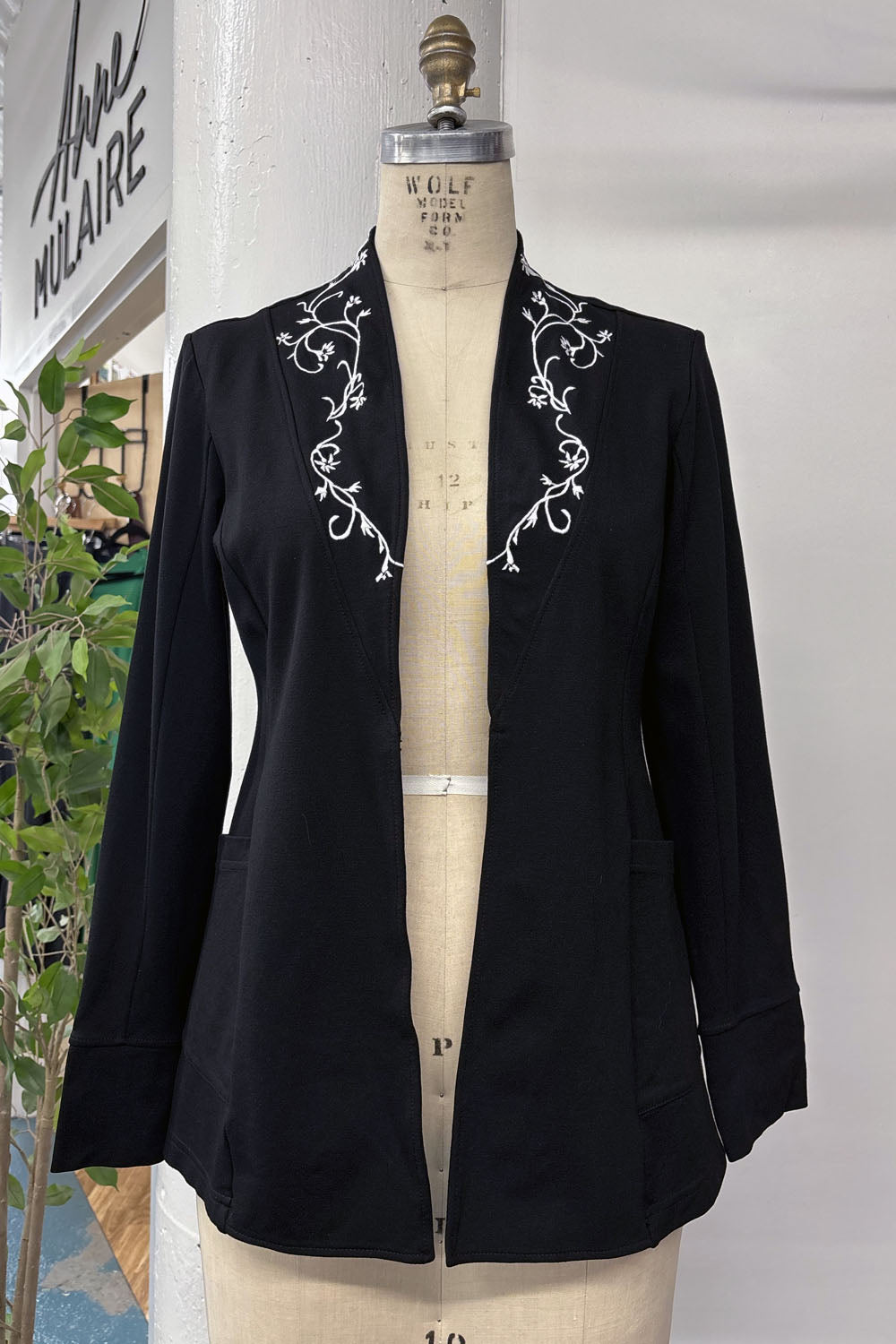 REVENTE - Blazer Riel - M - noir - RE610
