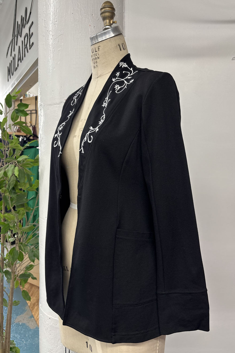 REVENTE - Blazer Riel - M - noir - RE610
