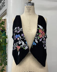 RESALE - Louis Cotton Vest - Black - S - RE611