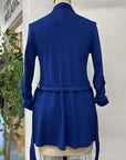 RESALE - Wrap Jacket - Cobalt - S - RE616