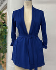 RESALE - Wrap Jacket - Cobalt - S - RE616