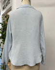 RESALE - Soleil Blouse - Light Blue - S - RE630
