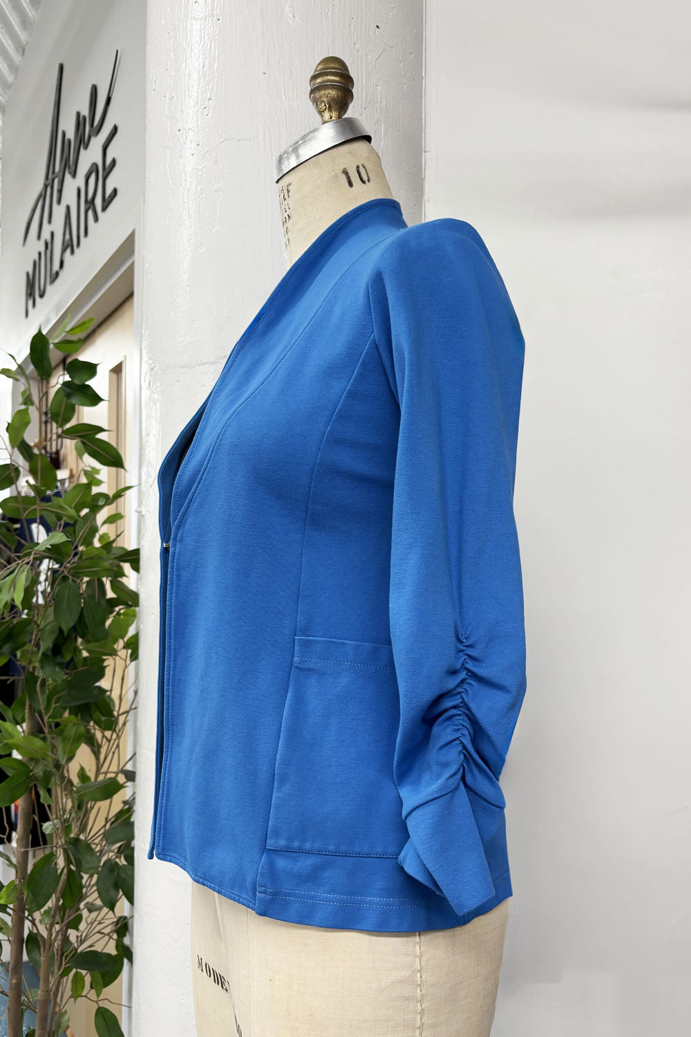 REVENTE - Blazer - P - cobalt/gris - RE614