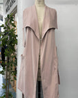 RESALE - Maude Wrap Vest - Blush - M/L - RE646