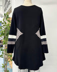 RESALE - ZW Classic Tunic - Black/Prairie - Large - RE647