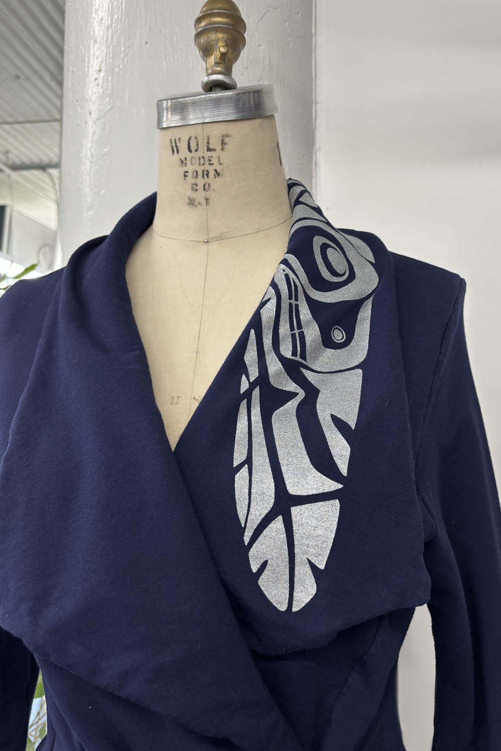 REVENTE - Blazer - P - cobalt/gris - RE614