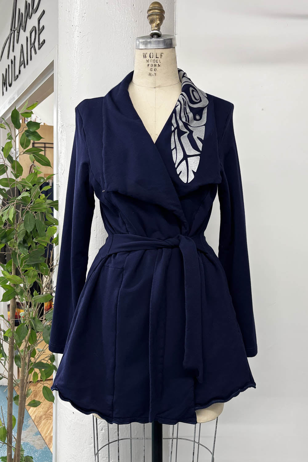 REVENTE - Blazer - P - cobalt/gris - RE614