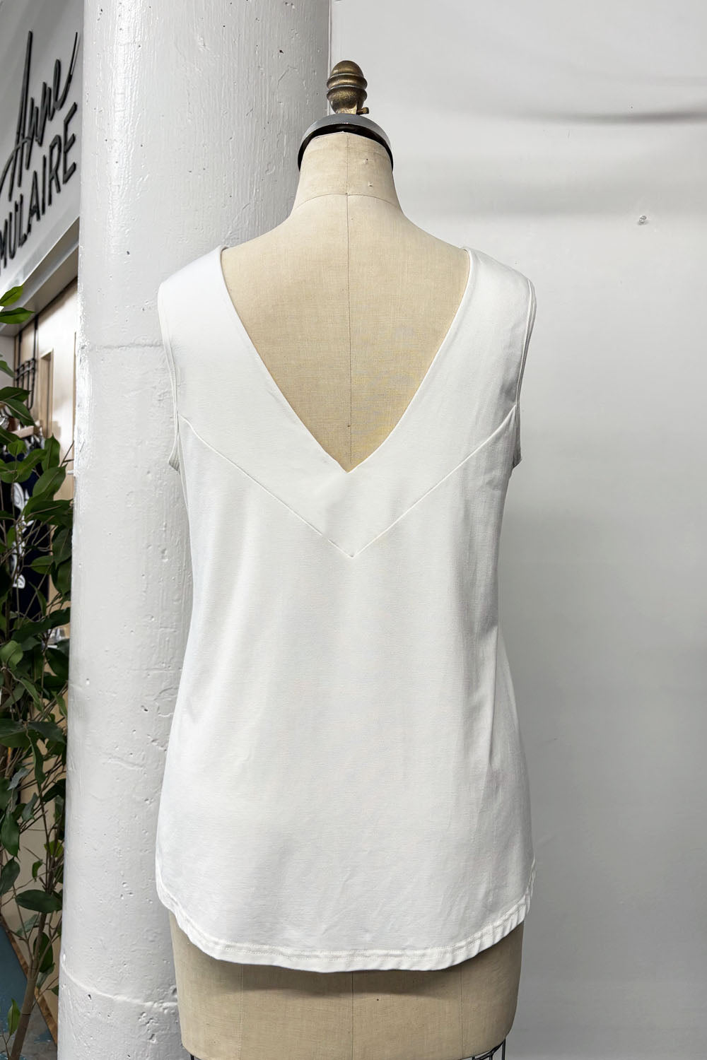 REVENTE - Cami Voila - blanc cassé - TG - RE685