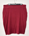 RESALE - Penelope Skirt - Scarlet - XL - RE690