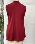 RESALE - Fort Garry Vest - Scarlet - M/L - RE692