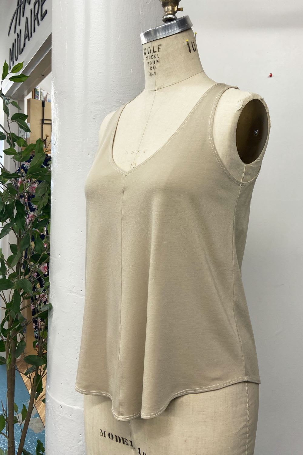 RESALE - Voila Cami - Sand - S - RE708
