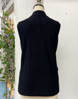 REVENTE - Veste en molleton de bambou Willow - noir/rose or - Saule du Nord - G/TG - RE714