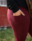 Legging toute-saison avec poches