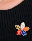Épinglette en émail - Fleur de la Continuité