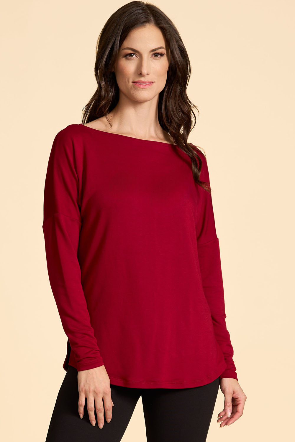 RESALE - Camille Top - 2X/3X - Scarlet- RE545