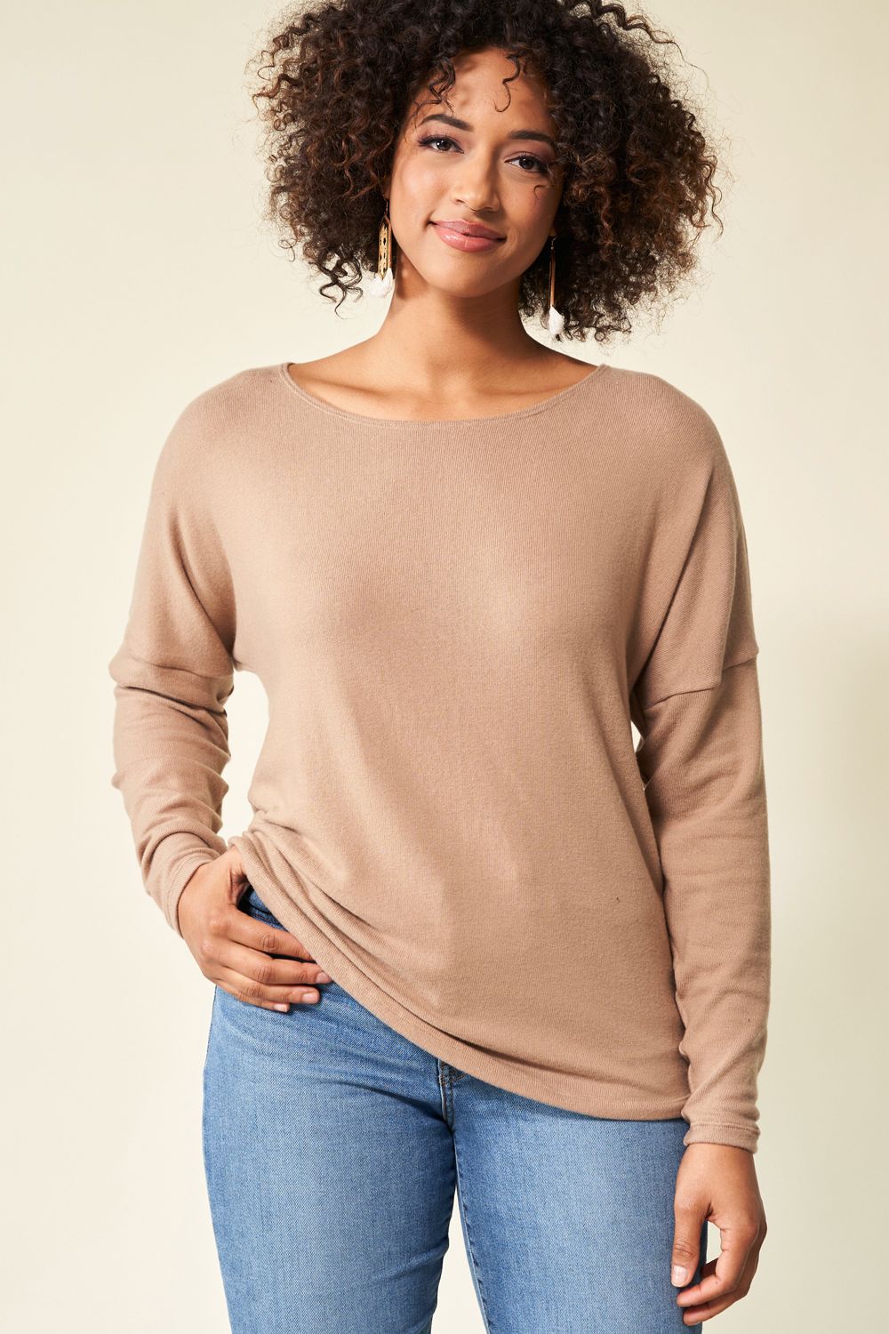 GREEN SALE - AURORA Sweater - &#39;vegan cashmere&#39; TENCEL™