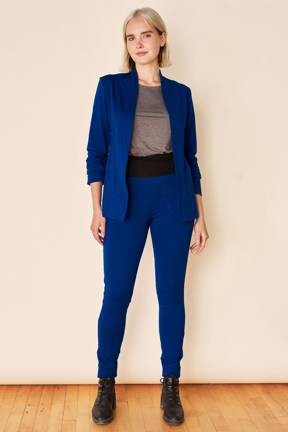 BONJOUR Blazer- Cobalt