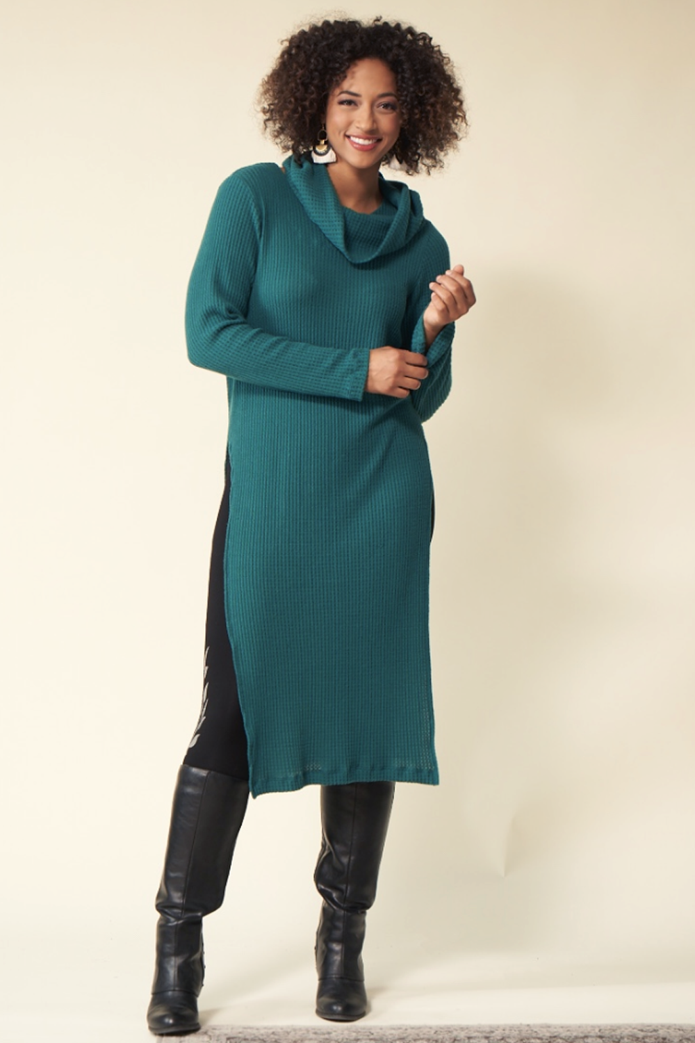 GREEN SALE - CHARLOTTE Tunic - thermal TENCEL™