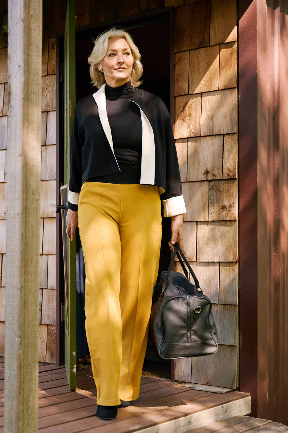 Chaplin Classic Straight-Leg Pant- Dijon