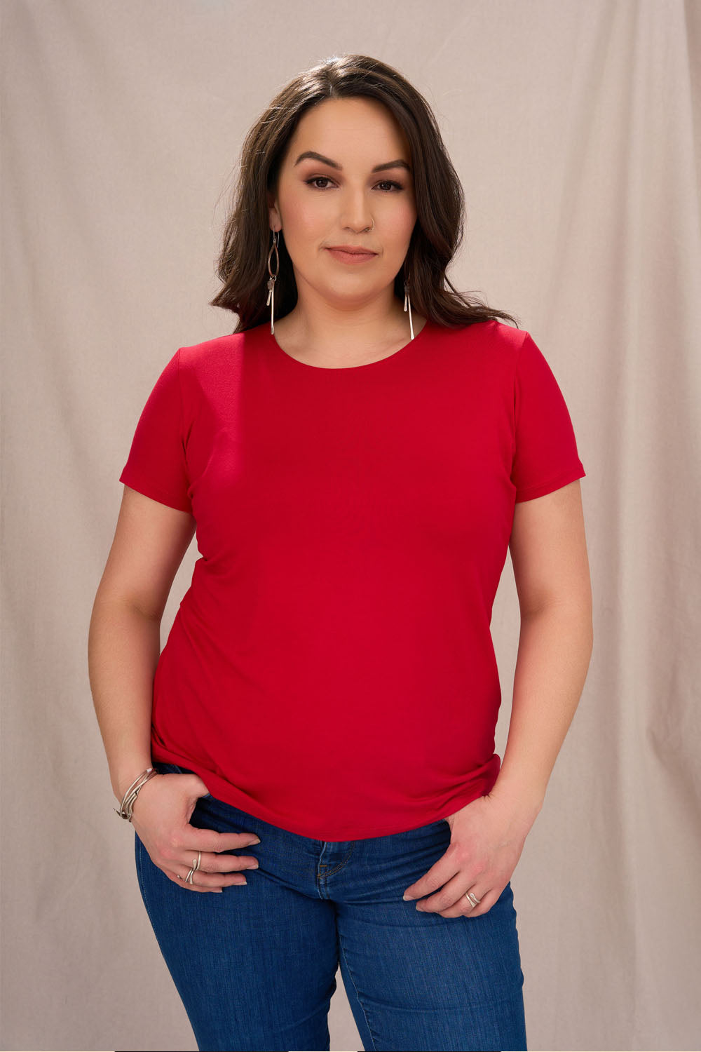 T-shirt classique en bambou - Noir