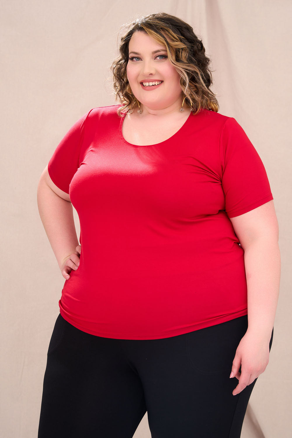 T-shirt classique en bambou - Noir