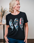 Feather Cotton T-Shirt