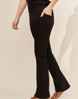 Pantalon Flare Ponte avec poches