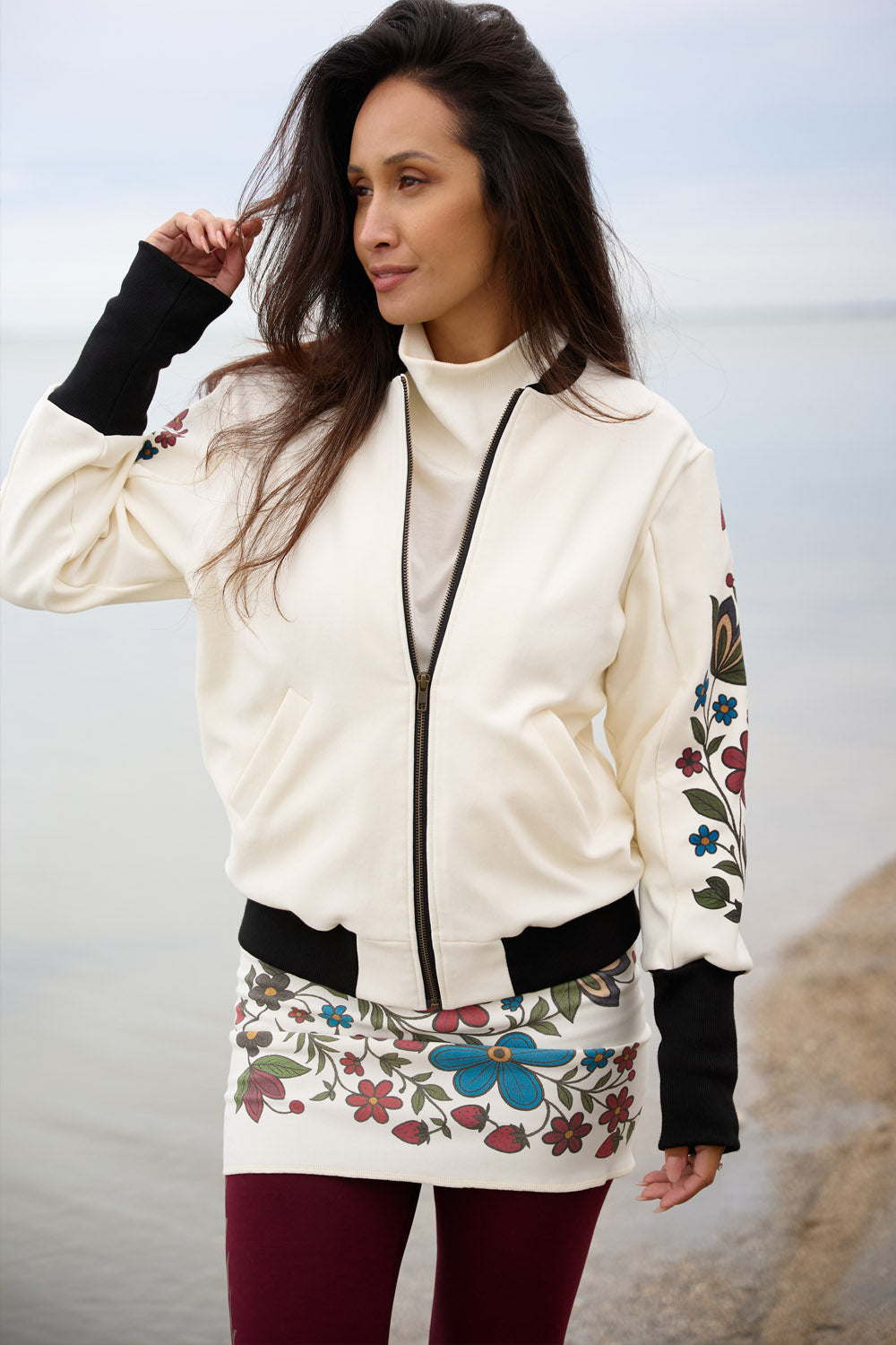 BAMBOO WINTER Bumwarmer - Print