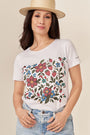 T-shirt en coton bio HEART BERRY