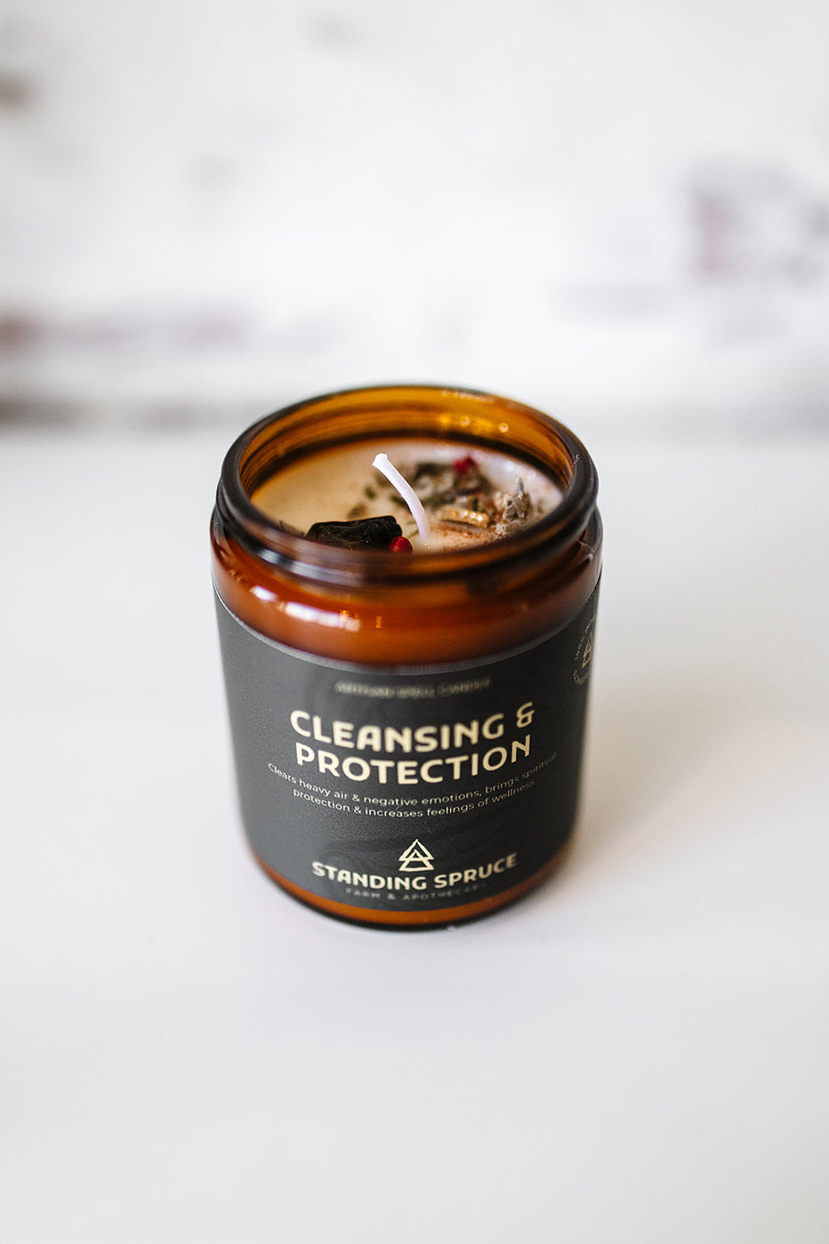 Protective Intention Candle | Eco Soy Wax | Made in Canada – Anne Mulaire