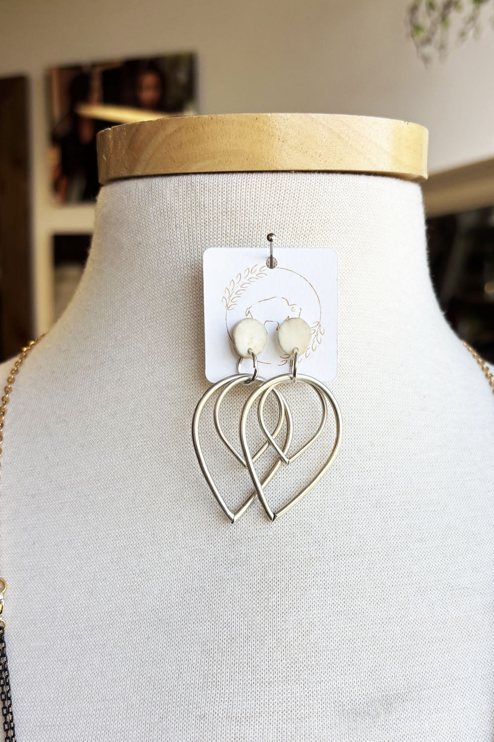 Sheppards Hook - Tulip Silver Earrings - 