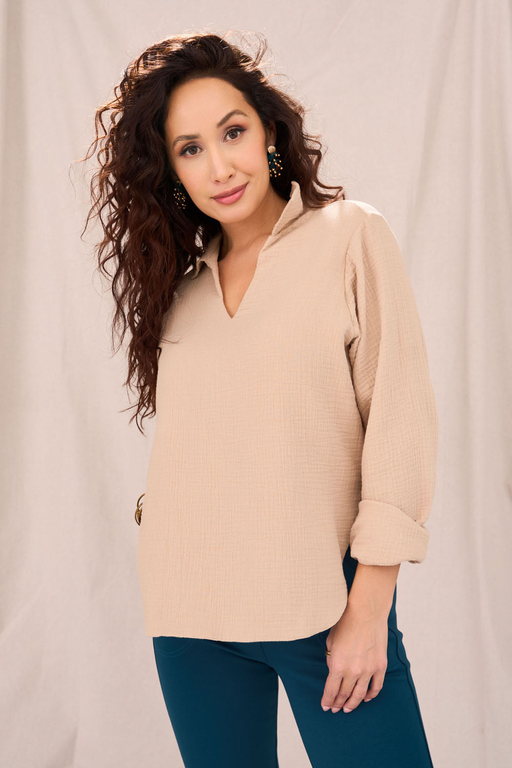 Soleil Cotton Blouse