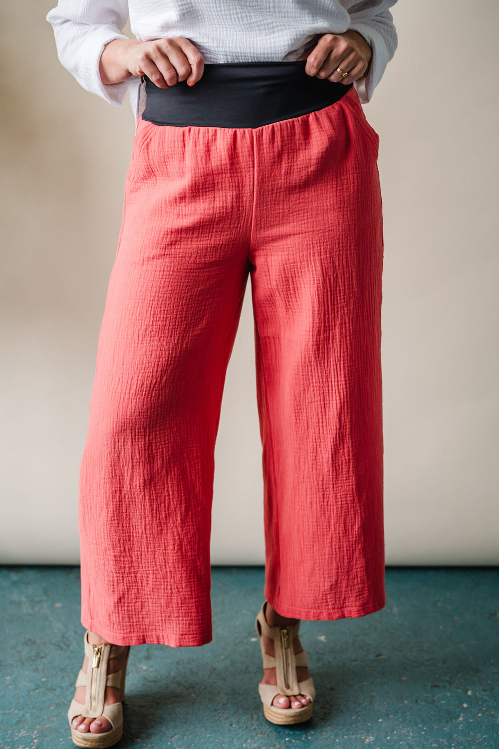 Soleil Wide-Leg Pants