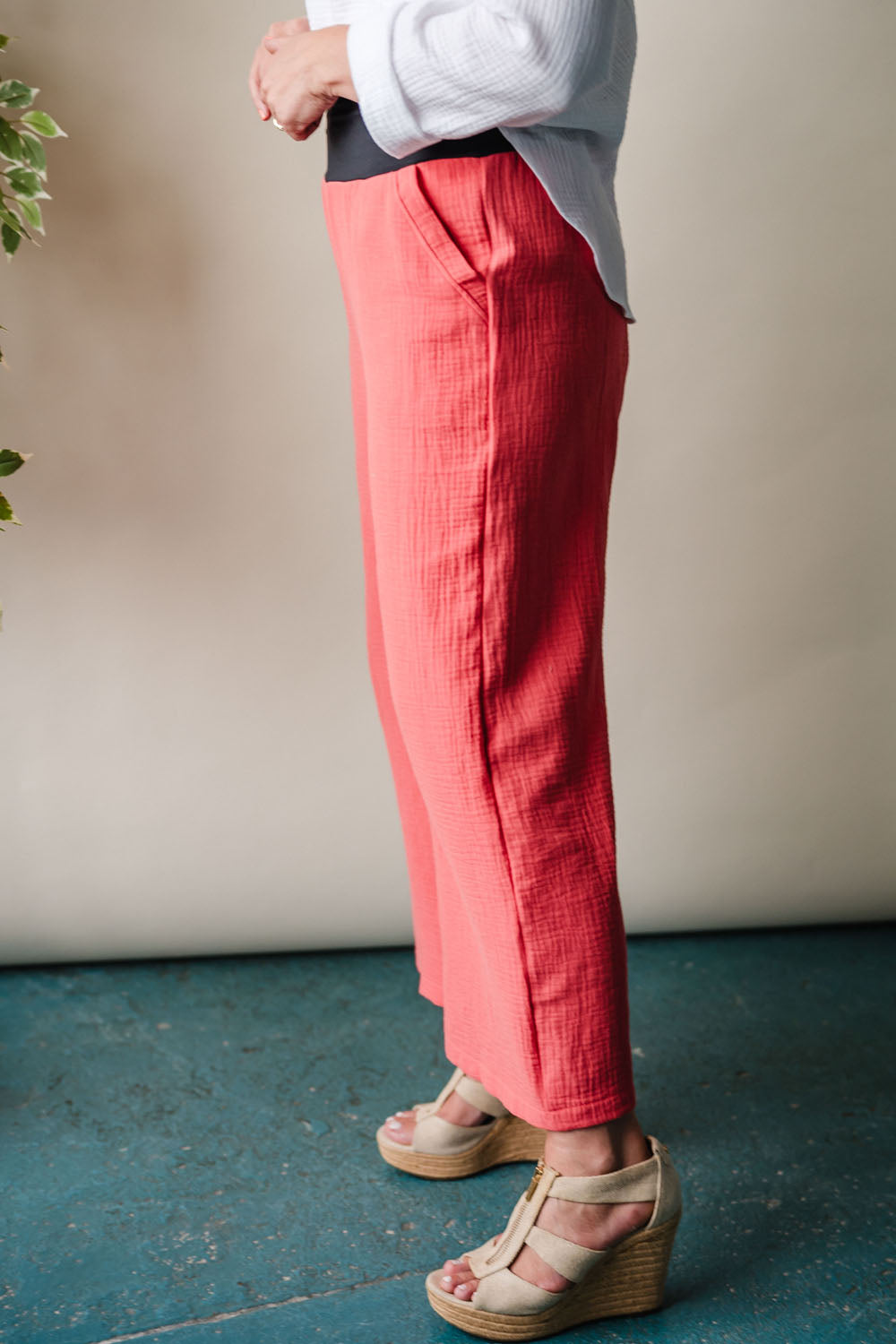 Soleil Wide-Leg Pants