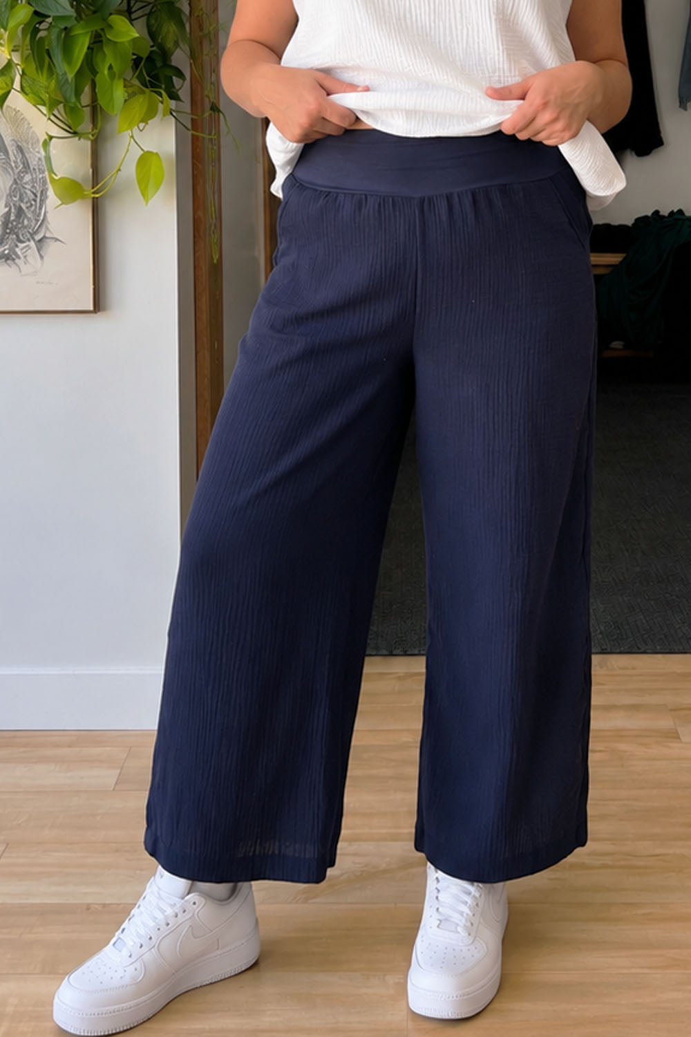 Soleil Wide-Leg Pants