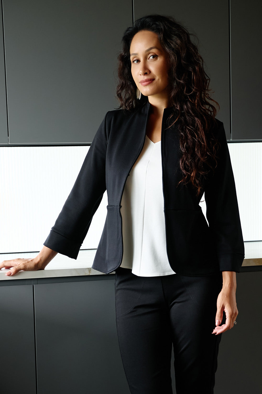 Blazer Peplum structuré