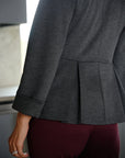 Blazer Peplum structuré