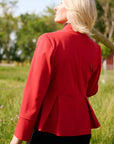 Blazer Peplum structuré