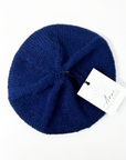 KNITS - 100% Wool Beret Toque- Blue