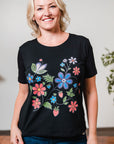 Wildflower Cotton T-Shirt