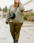 Legging HIVER - Olive